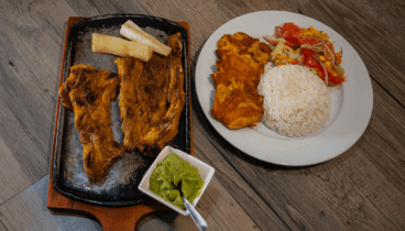 Los platos típicos colombianos en Mi Pueblito