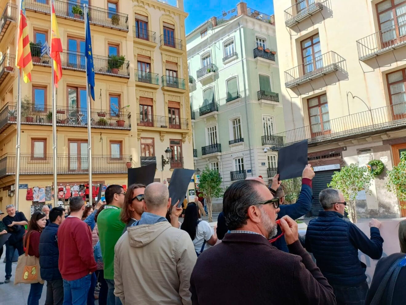 Manifestación de sanitarios en València 07