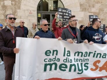Manifestación de sanitarios en València 28
