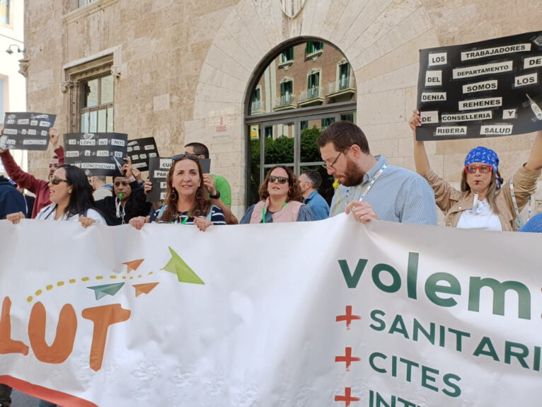 Manifestación de sanitarios en València 33