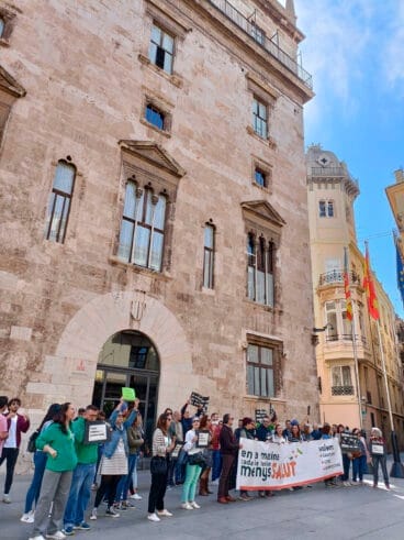 Manifestación de sanitarios en València 34