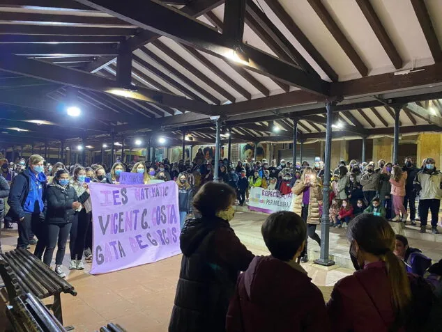 Imagen: Manifestación del 8M en 2022