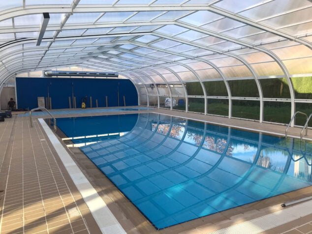 Imagen: Nueva piscina cubierta exterior de Ondara