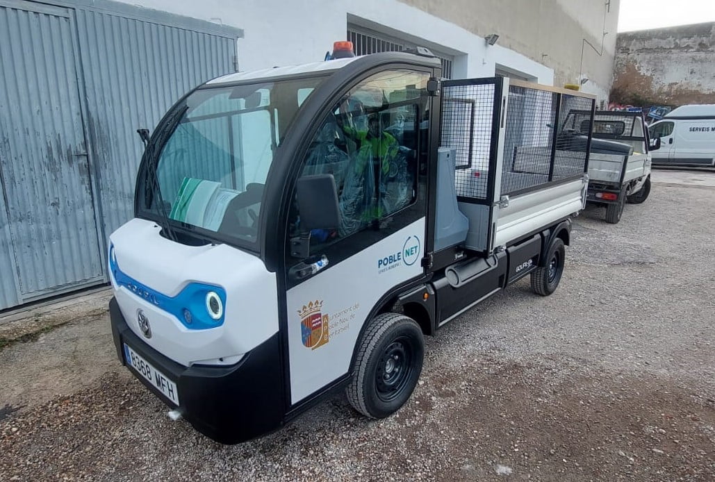 Nuevos vehículos de limpieza en el Poble Nou de Benitatxell