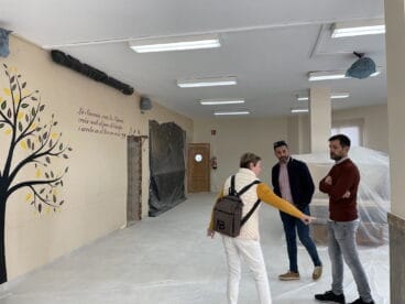 Obras en el Centro Social de Benitatxell