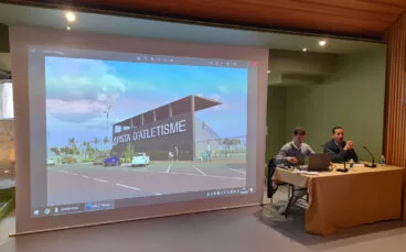 Presentación del proyecto de la nueva pista de atletismo de Benissa