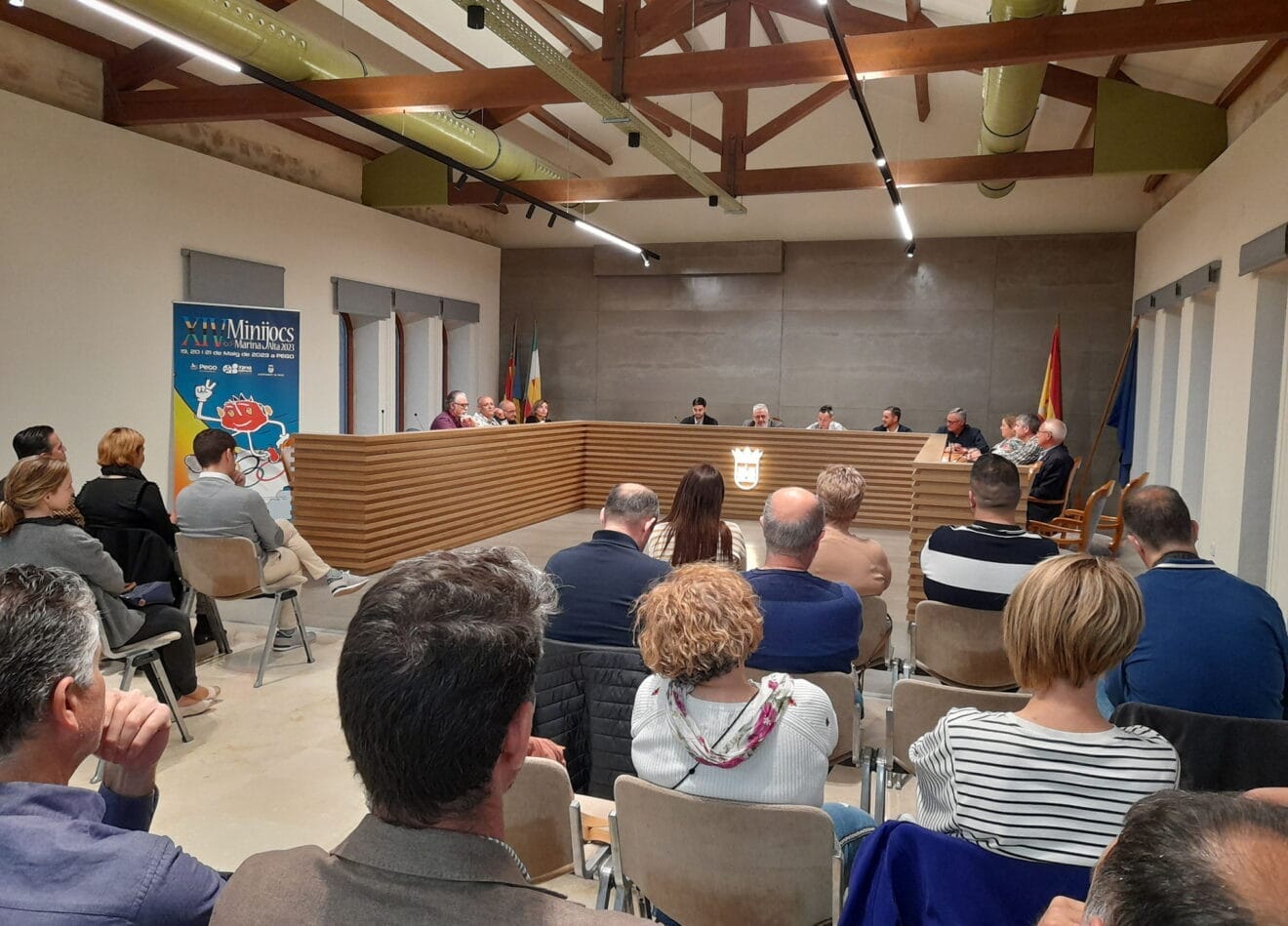 Presentación oficial en Pego de los XIV Minijocs Olímpics de la Marina Alta