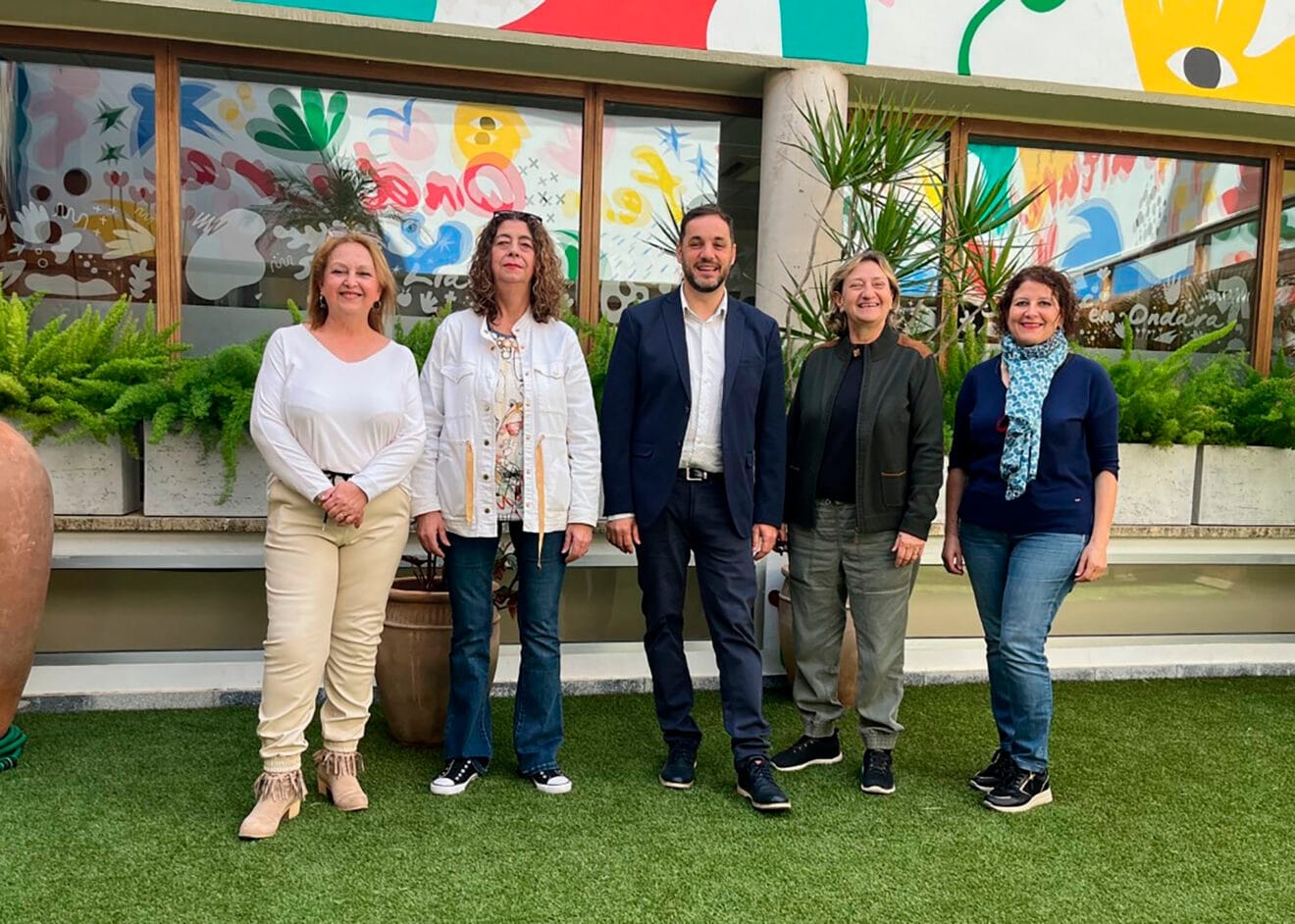 Reunión de la Asociación de Amas de Casa de Ondara con el Ayuntamiento