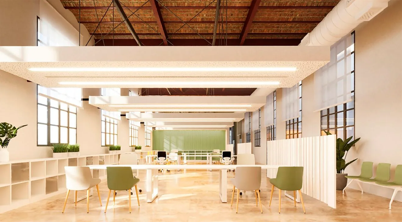 Sala del nuevo ayuntamiento de Benissa