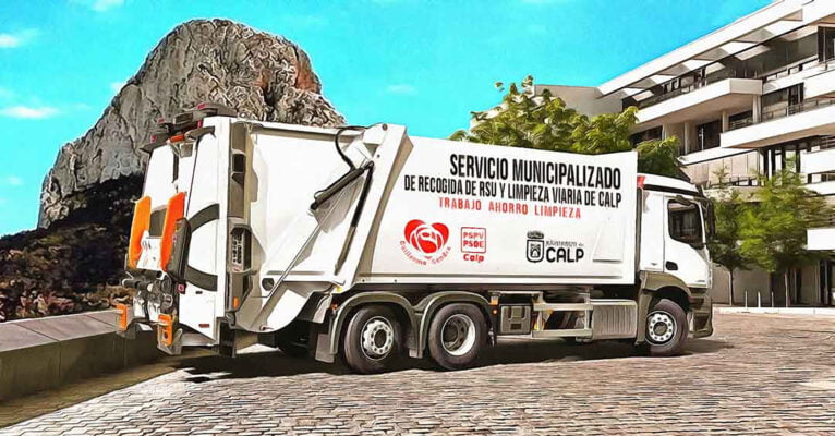 'Servicio municipalizado de RSU y limpieza viaria' del PSPV-PSOE Calp