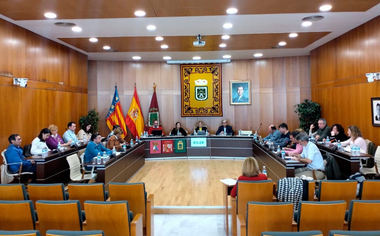 Sesión plenaria de Calp esta tarde, 2 de marzo de 2023