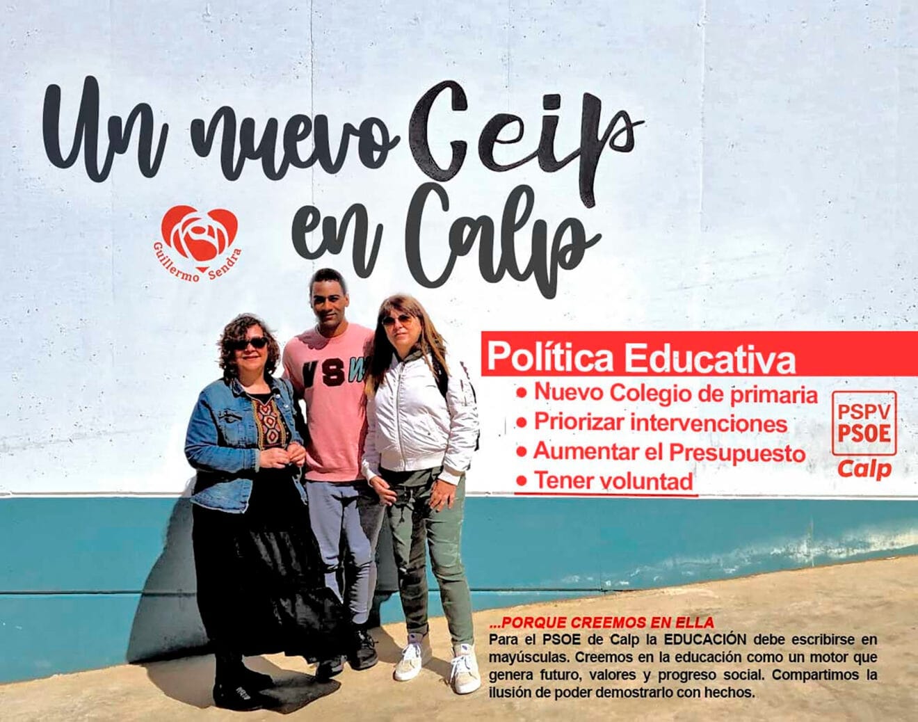 'Un nuevo CEIP en Calp' del PSOE Calp
