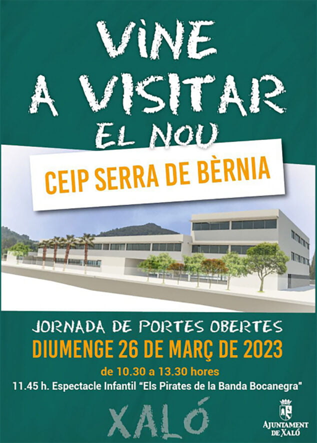 Imagen: Visita al nuevo CEIP Serra de Bèrnia de Xaló