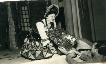 Alagos tras una función en el cine del Verger – Familia López Cabrera