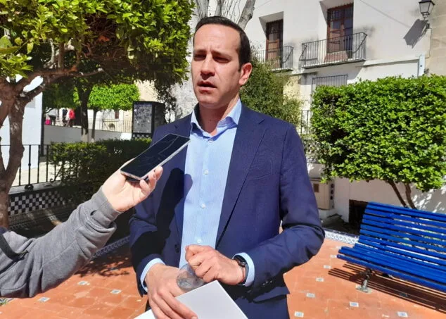 arturo poquet alcalde de benissa despues de la junta local de seguridad en abril de 2023