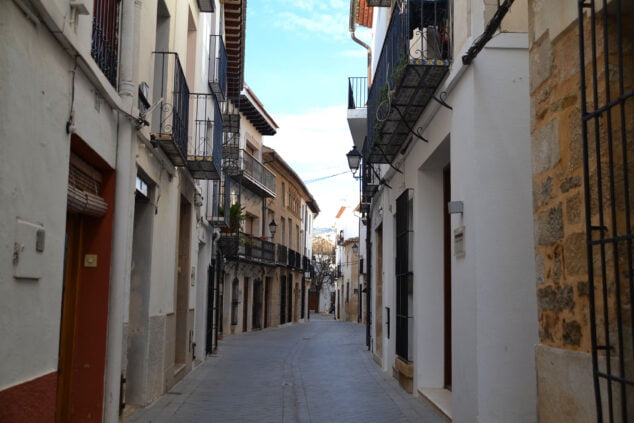 Imagen: Calle del centro de Benissa