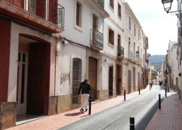 Calle en Gata de Gorgos