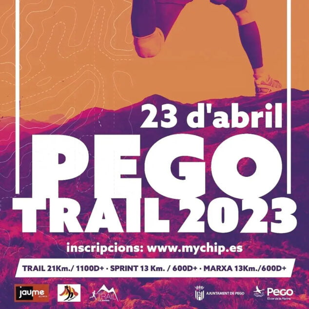 Imagen: Cartel de la IV Pego Trail