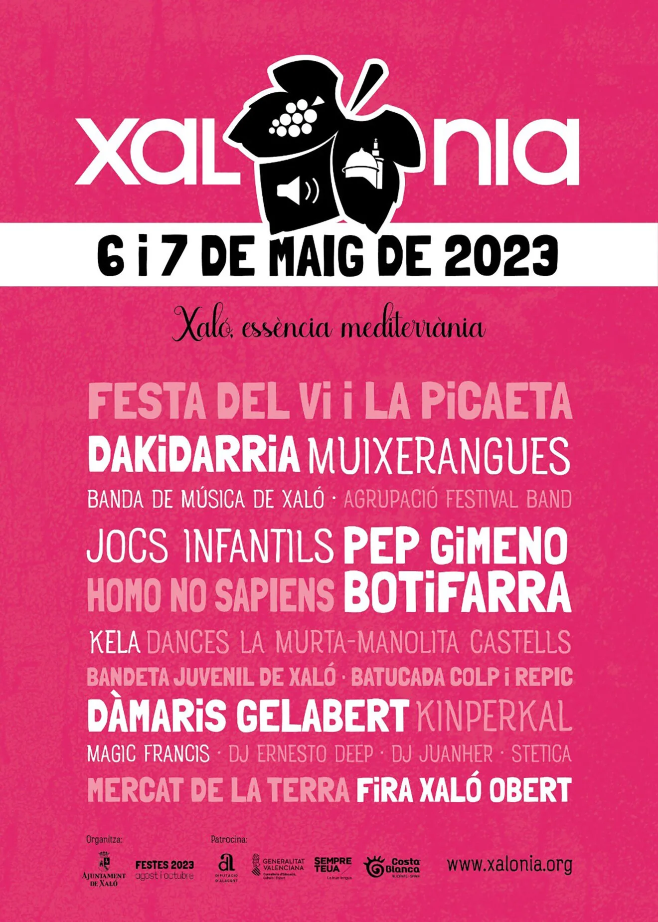 Cartel del Xalónia en 2023