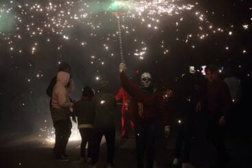 Correfoc en las fiestas patronales de Teulada Moraira en 2022 – Ayuntamiento de Teulada Moraira