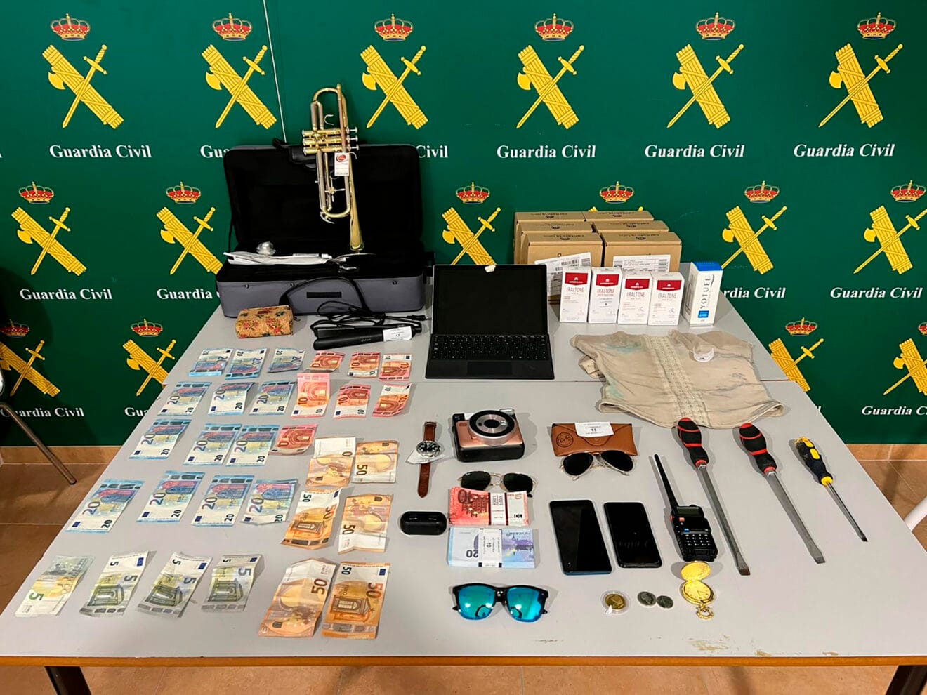 Efectos intervenidos en Torrevieja