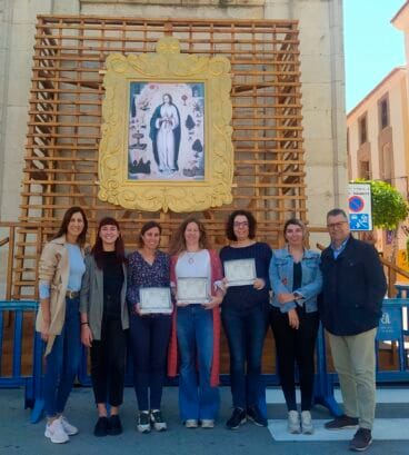 Ganadores del concurso de escaparates comerciales de las fiestas patronales de Benissa 2023