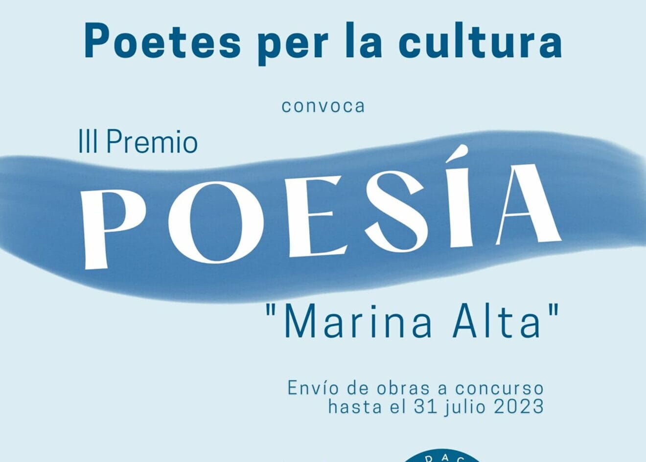III Premio de Poesía Marina Alta