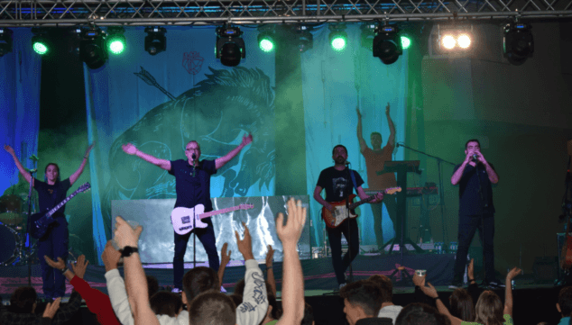 Imagen: Increíble ambiente el vivido durante el concierto