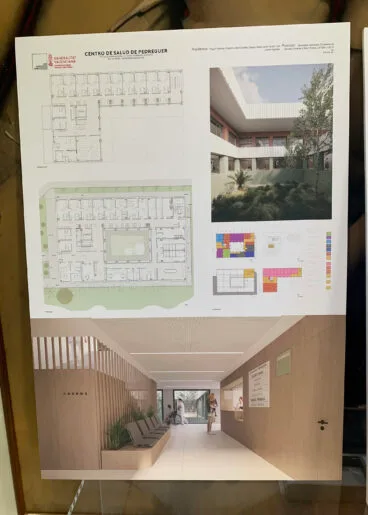 Información documental del proyecto del nuevo centro de salud de Pedreguer