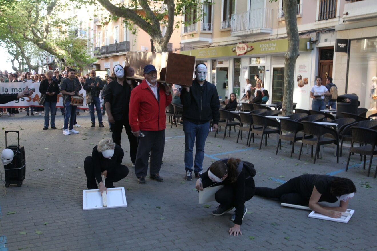 Manifestación por una sanidad digna en la Marina Alta 03