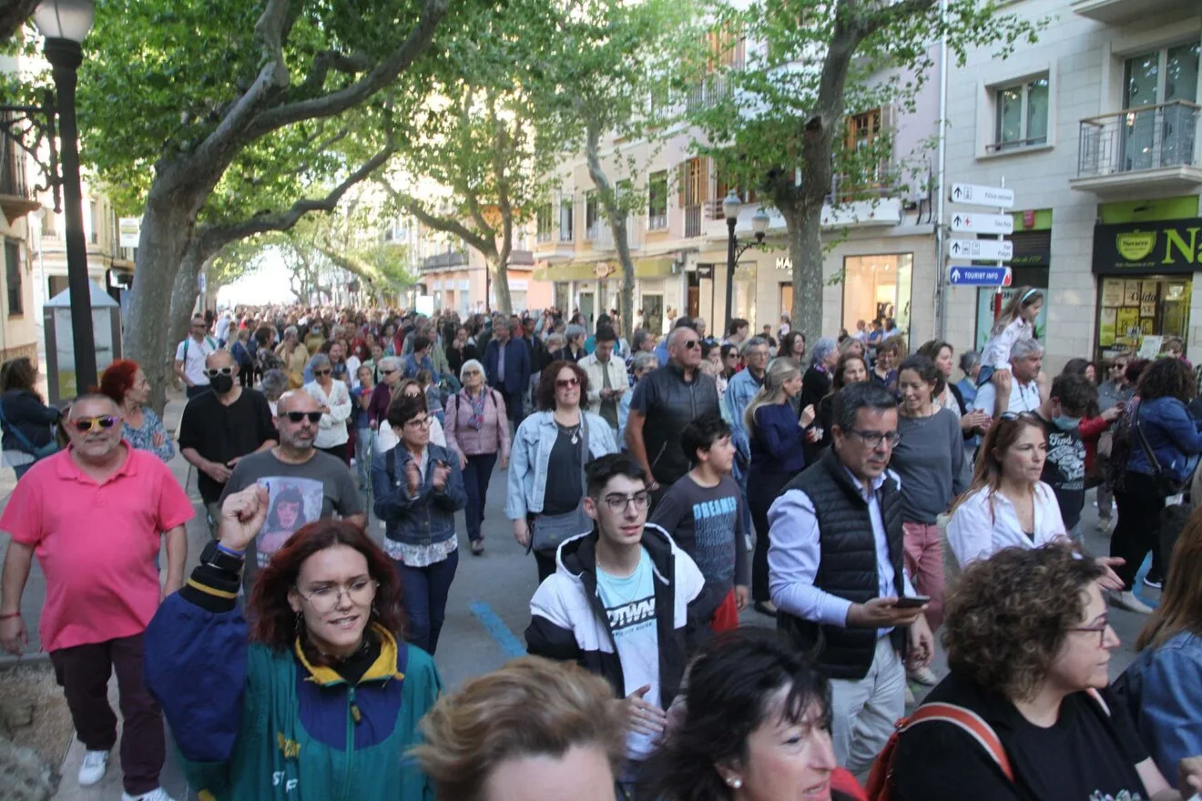 Manifestación por una sanidad digna en la Marina Alta 05