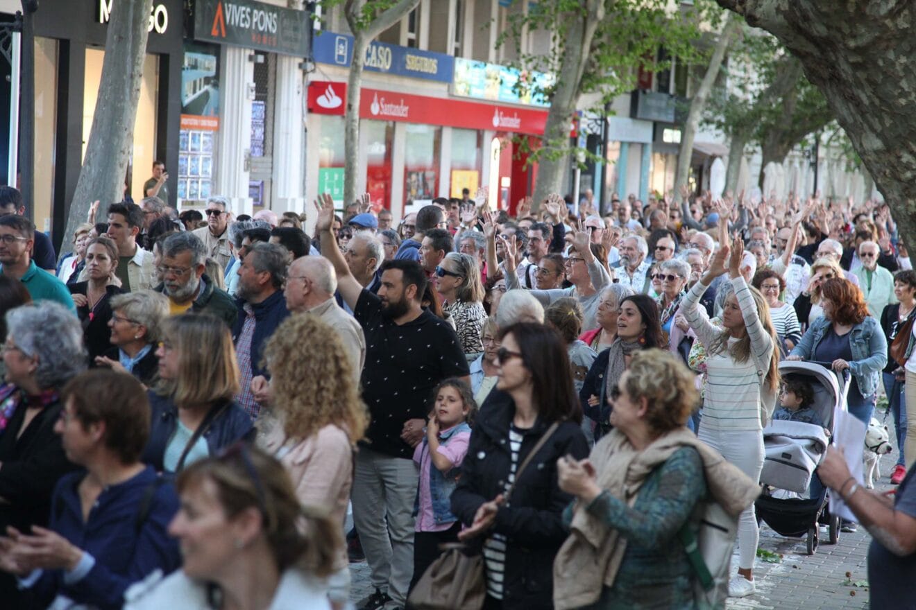 Manifestación por una sanidad digna en la Marina Alta 07