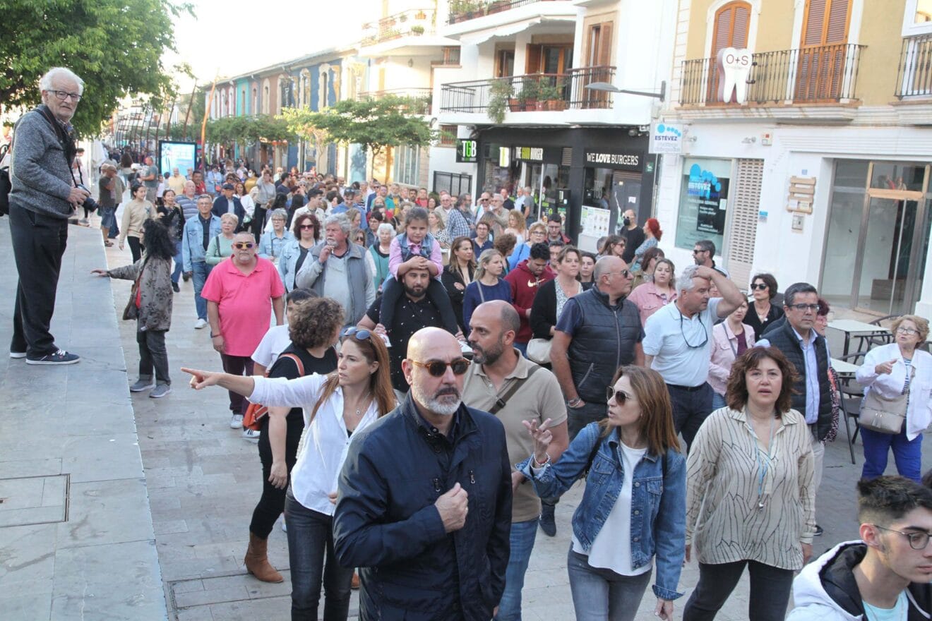 Manifestación por una sanidad digna en la Marina Alta 11