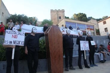 Manifestación por una sanidad digna en la Marina Alta 13
