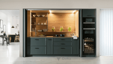 Moderna cocina oculta – Nativa Cocinas