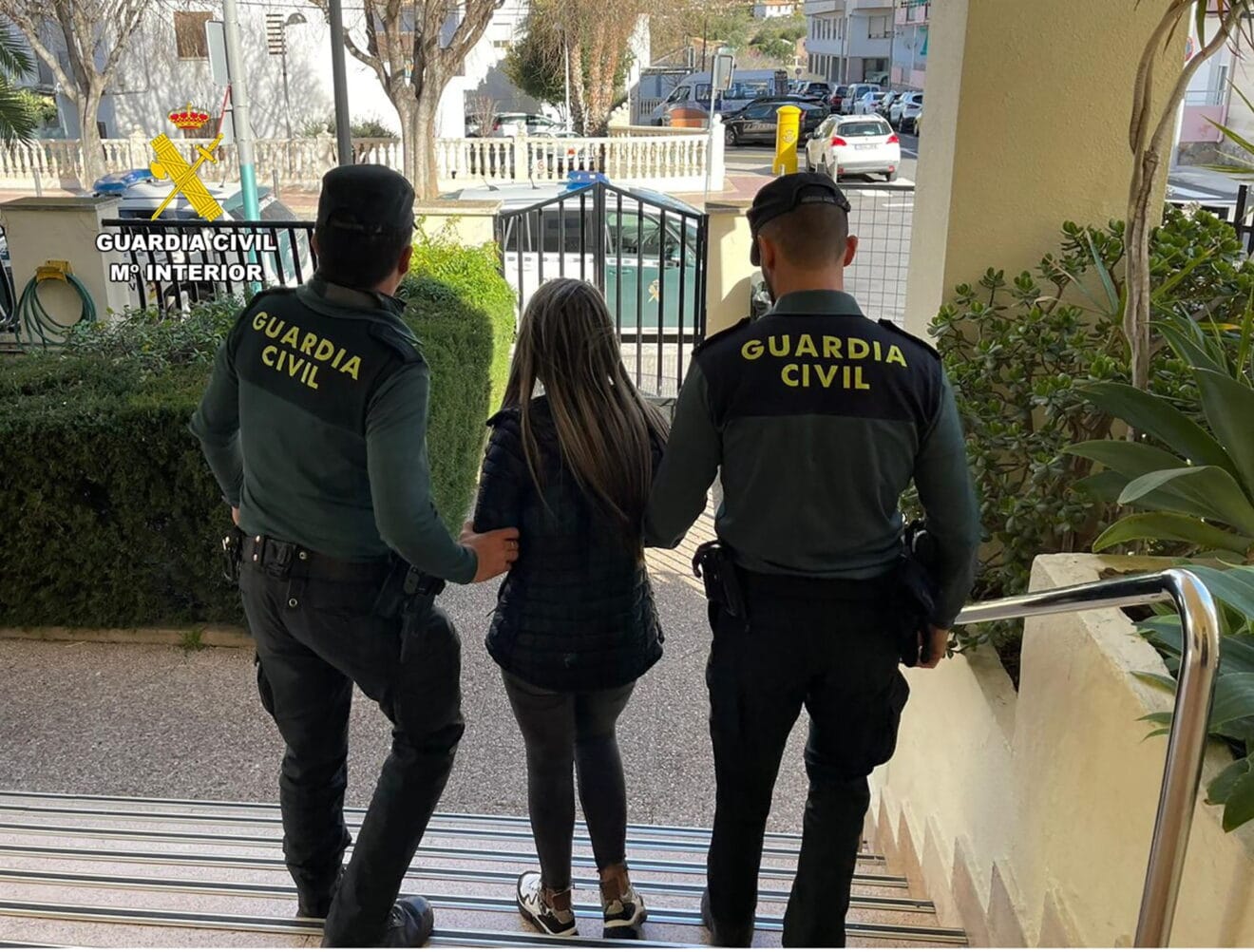 Mujer detenida en Calp