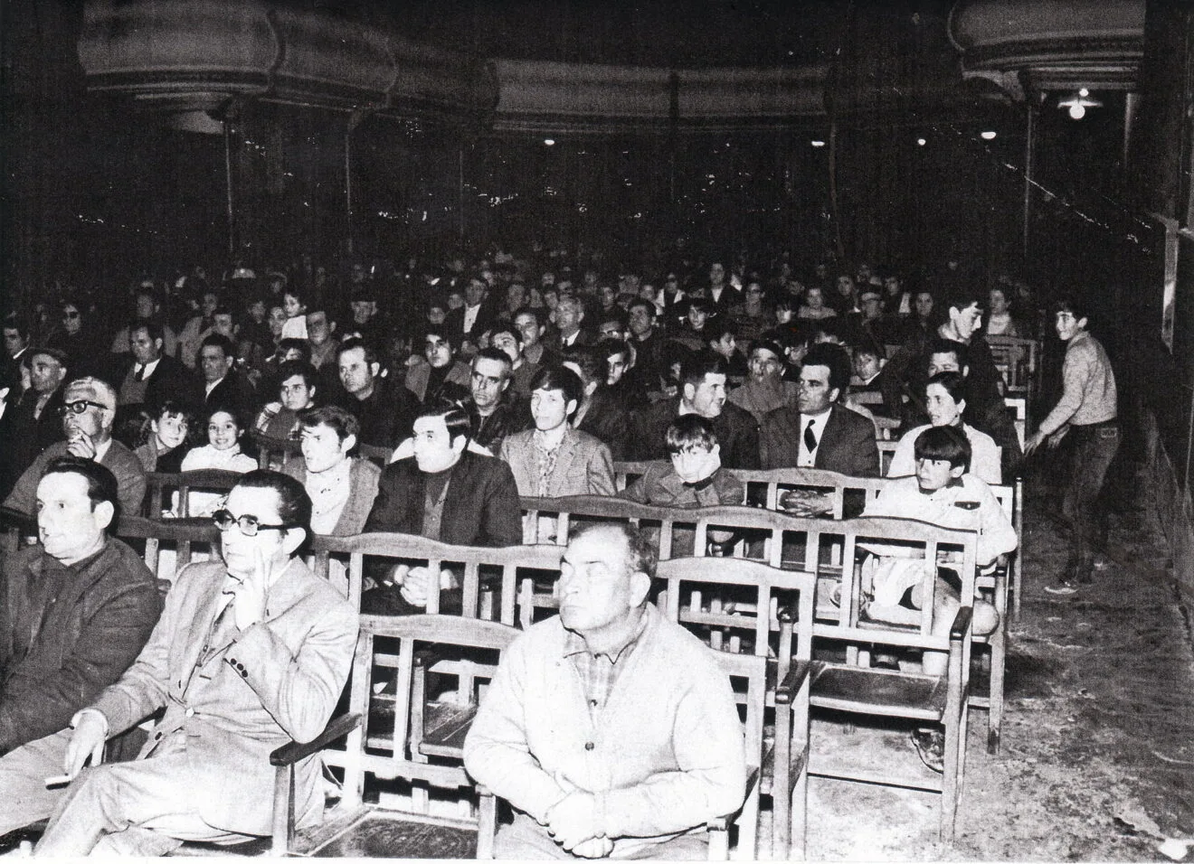 Patio de butacas del cine del Verger - Familia López Cabrera