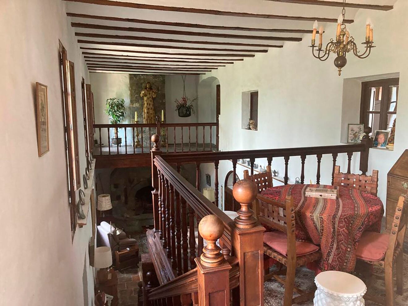 Planta superior del convento de Jesús Pobre