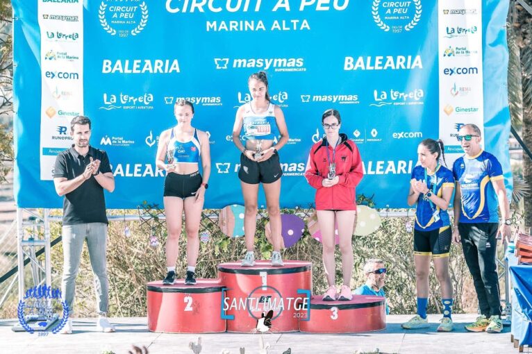 Podium Juvenil femeni