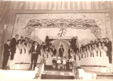 Presentación de festeros y festeras en El Verger en el cine (1968) – Familia López Cabrera