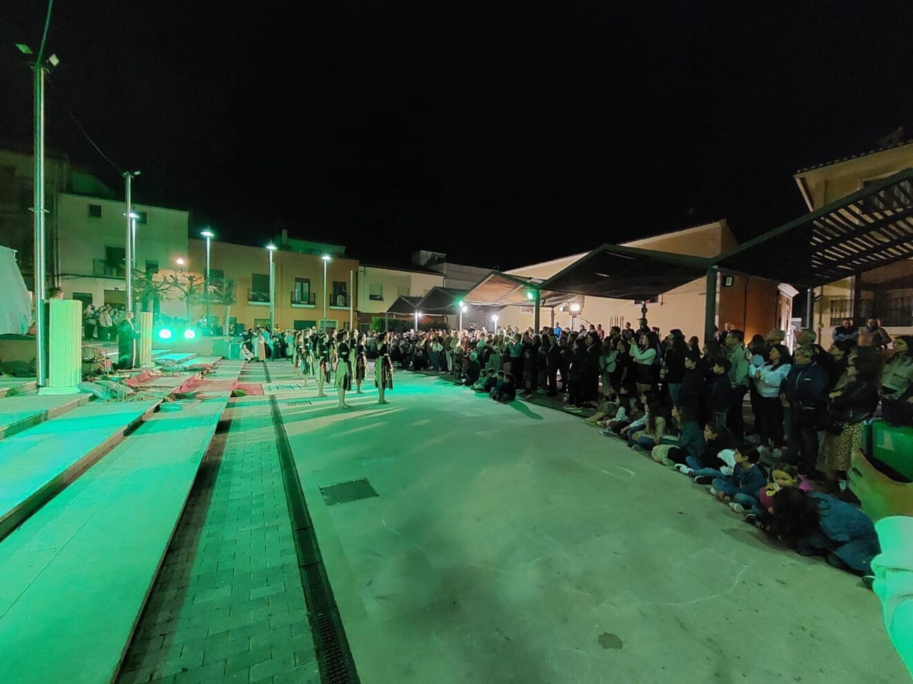 Público asistente de La Passió de Ondara