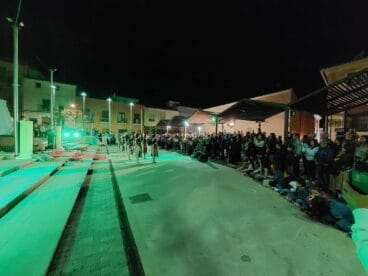 Público asistente de La Passió de Ondara