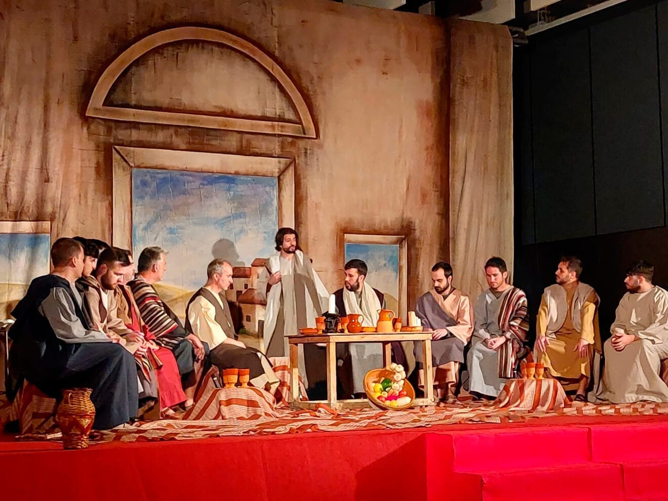 Santa Cena de La Passió de la Semana Santa de Ondara