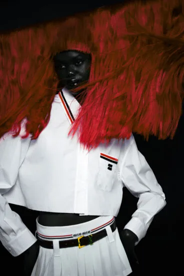 Trabajo de Marina Vengut para Vogue Arabia