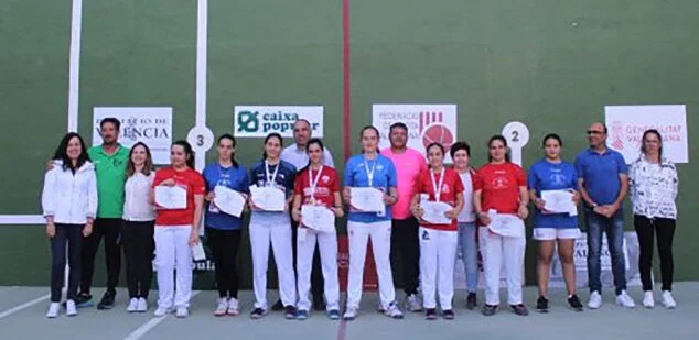 Imagen: Cadetes en los XLI Jocs Esportius de la Comunitat Valenciana en Xaló