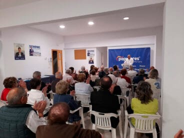 acto de presentacion del programa del pp teulada moraira en la sede