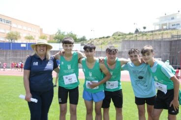 Participantes de Ondara en atletismo