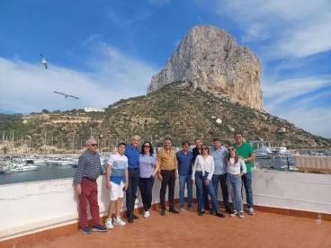 candidatos del pp de calp con jose ramon gonzalez de zarate