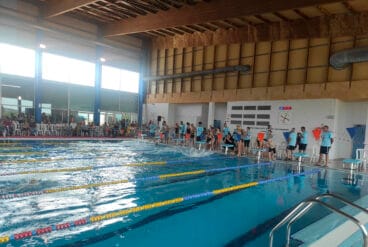 Competición de natación de los XIV Minijocs de la Marina Alta