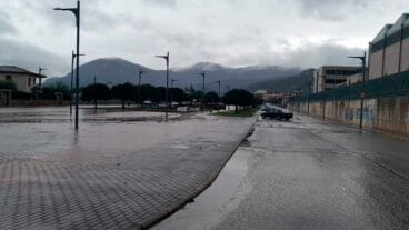 dia de lluvia en pego